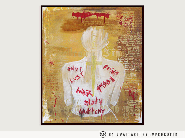 Art by #mprokopek lavet af Marie Prokopek